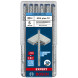 Бури по бетону 30 шт BOSCH EXPERT SDS plus-7X 5х50х115 мм SDS-Plus 2608900178