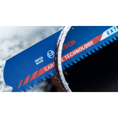 Полотно по металу для шабельної пили BOSCH EXPERT Thin Tough Metal 200 мм 18 TPI S 1022 EHM 2608900363