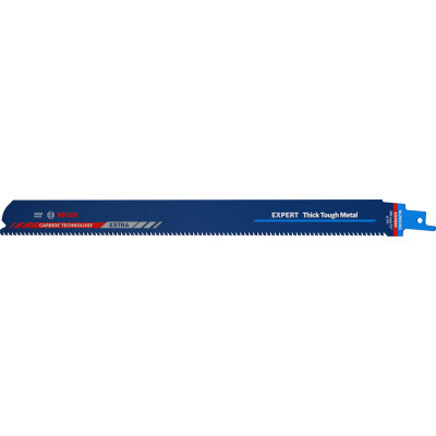 Полотна по металу для шабельної пили 10 шт BOSCH EXPERT Thick Tough Metal 300 мм 8 TPI S 1255 CHC 2608900372