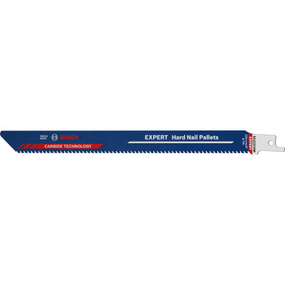 Полотна по дереву для сабельной пилы 10 шт BOSCH EXPERT Hard Nail Pallets 225 мм 8 TPI S 1122 CHM 2608900388