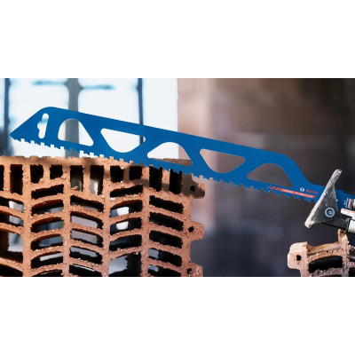Полотно по цеглі для шабельної пили BOSCH EXPERT Hollow Brick 300 мм 2 TPI S 1243 HM 2608900417
