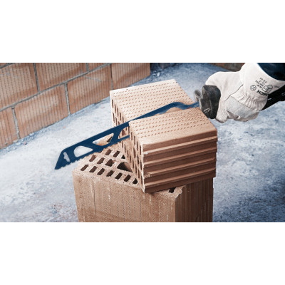 Полотно по цеглі для шабельної пили BOSCH EXPERT Hollow Brick 300 мм 2 TPI S 1243 HM 2608900417