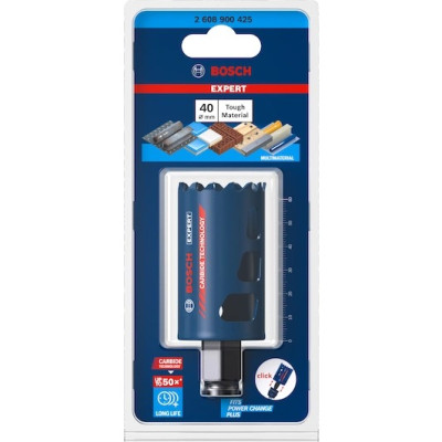 Коронка универсальная BOSCH EXPERT Multi Material PC Plus 40 мм 2608900425