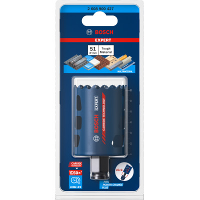 Коронка універсальна BOSCH EXPERT Multi Material PC Plus 51 мм 2608900427