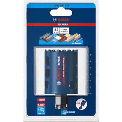 Коронка універсальна BOSCH EXPERT Multi Material PC Plus 54 мм 2608900428