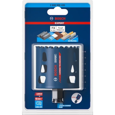 Коронка універсальна BOSCH EXPERT Multi Material PC Plus 73 мм 2608900435
