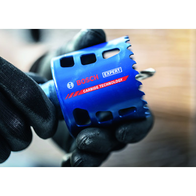 Набір біметалевих коронок універсальних 6 шт BOSCH EXPERT Tough Material PC Plus 22-68 мм 2608900445
