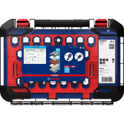 Набір біметалевих коронок універсальних 9 шт BOSCH EXPERT Multi Material PC Plus 22-68 мм 2608900446