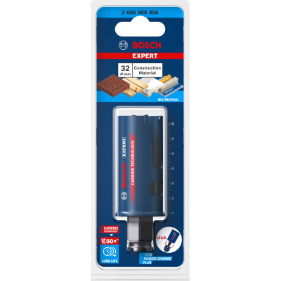 Коронка універсальна BOSCH EXPERT Construction Material PC Plus 32 мм 2608900456