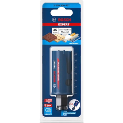 Коронка універсальна BOSCH Expert Construction Material PC Plus 35 мм 2608900457