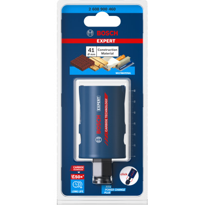 Коронка універсальна BOSCH EXPERT Construction Material PC Plus 41 мм 2608900460