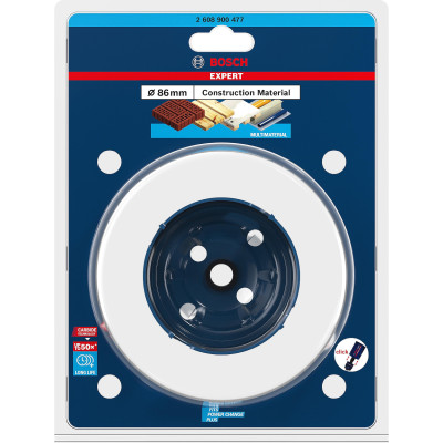Коронка універсальна BOSCH Expert Construction Material PC Plus 86 мм 2608900477