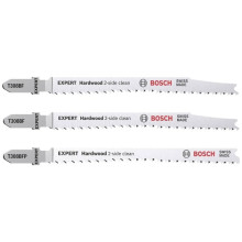 Набір полотен по дереву для лобзика 3 шт BOSCH EXPERT Hardwood 2-side clean 2609256744