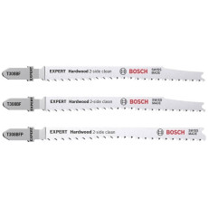 Набір полотен по дереву для лобзика 3 шт BOSCH EXPERT Hardwood 2-side clean 2609256744