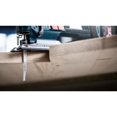Полотна для дерева для лобзика 100 шт BOSCH HCS EXPERT Wood 2-side clean 117х2.2 ммT 308 B 2608900553