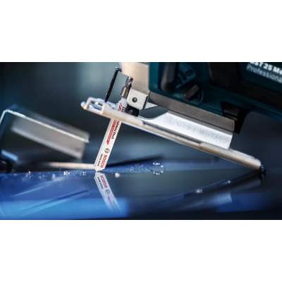 Полотна по нержавіючій сталі для лобзика 3 шт BOSCH Carbide EXPERT Stainless Steel 83х1.1 мм T 118 AHМ 2608900561