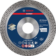 Круг алмазний по кераміці BOSCH EXPERT Hard Ceramic 115х22.23х1.4 мм 2608900654