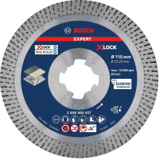 Круг алмазний по кераміці BOSCH EXPERT Hard Ceramic 115х22.23х1.4 мм 2608900657