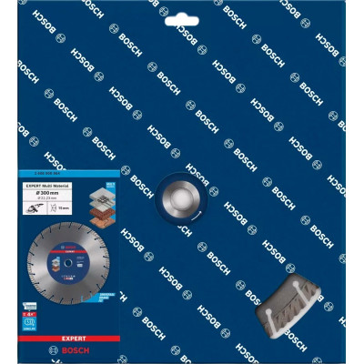 Круг алмазный универсальный BOSCH Expert Multi Material 300x22.23x2.8 мм 2608900664