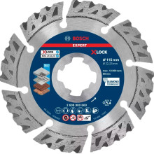 Круг алмазный универсальный BOSCH Expert Multi Material X-LOCK 115x22.23x2.4 мм 2608900669
