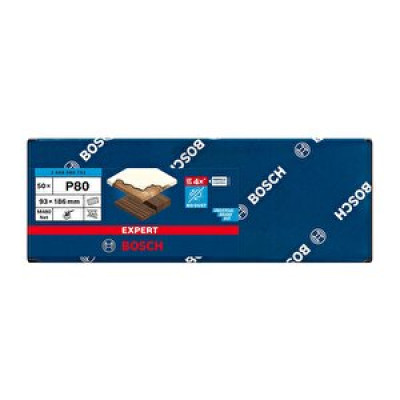 Шліфувальна сітка 50 шт BOSCH EXPERT M480 93х186 мм K80 2608900752