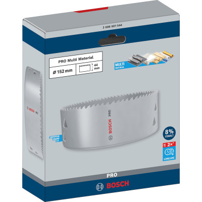 Биметаллическая коронка универсальная BOSCH PRO Multi Material 152 мм 2608901544