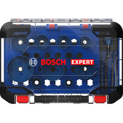 Набір коронок універсальних 11 шт BOSCH EXPERT Construction Material PC Plus 20-76 мм 2608901950