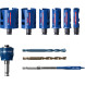 Набір коронок універсальних 6 шт BOSCH EXPERT Construction Material PC Plus 20-64 мм 2608901951