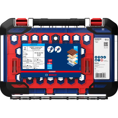 Набір коронок універсальних 6 шт BOSCH EXPERT Construction Material PC Plus 20-64 мм 2608901951