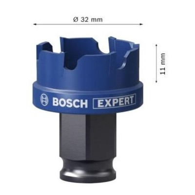 Коронка по листовому металу BOSCH EXPERT Sheet Metal PC Plus 32 мм 2608901958