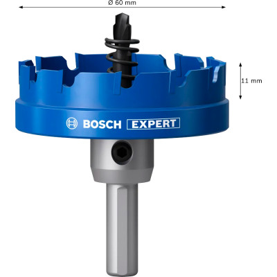 Коронка по металлу BOSCH EXPERT Sheet Metal arbored Hole Saw 60 мм 2608902012