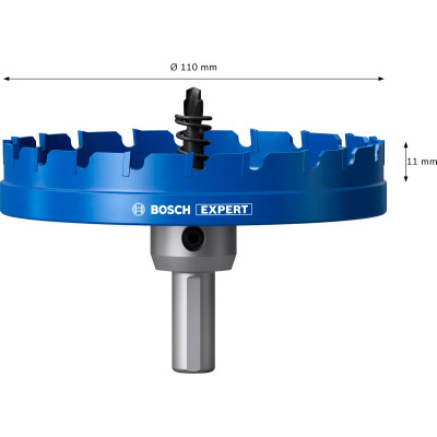 Коронка по металу BOSCH EXPERT Sheet Metal arbored Hole Saw 110 мм 2608902023