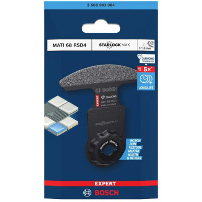 Сегментне алмазне полотно-насадка для реноватора BOSCH EXPERT MATI 68 RSD4 68 мм Starlock Max 2608902084
