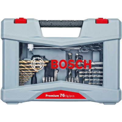 Набір професійної оснащення BOSCH Premium X-Line 76 предметів 2608P00234