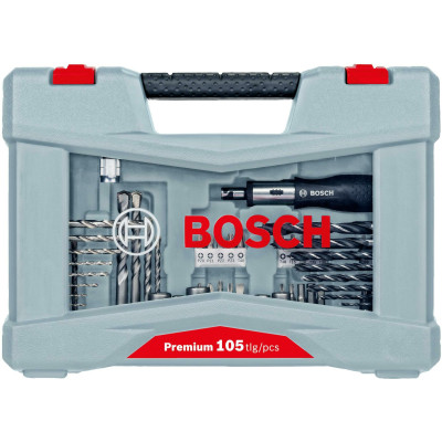 Набор профессиональной оснастки BOSCH Premium X-Line 105 предметов 2608P00236