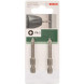 Біти подовжені 2 шт BOSCH Standard PH1 49 мм 2609255919