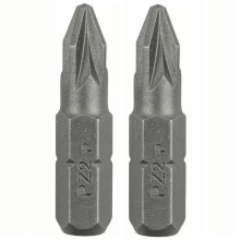 Біти 2 шт BOSCH Standard PZ2 25 мм 2609255923