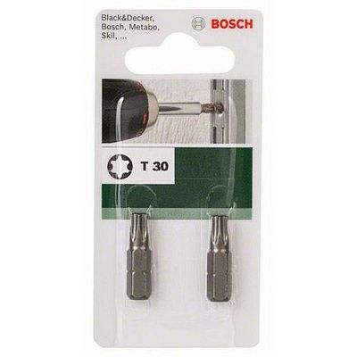 Біти 2 шт BOSCH Standard T30 25 мм 2609255937