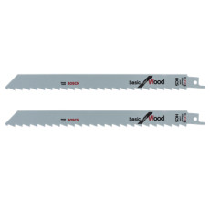 Полотна по дереву для шабельної пили 2 шт BOSCH Basic for Wood 228 мм 3 TPI S 1111 K 2609256700