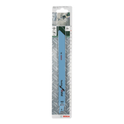 Полотна по металлу для сабельной пилы 2 шт BOSCH Flexible for Metal 228 мм S 1122 BF 2609256707