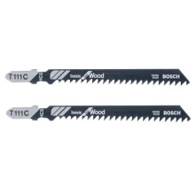 Полотна по дереву для лобзика 2 шт BOSCH HCS Basic for Wood 100х76х3 мм T 111 C 2609256716