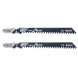 Полотна по дереву для лобзика 2 шт BOSCH HCS Basic for Wood 100х76х3 мм T 111 C 2609256716