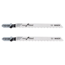 Полотна по дереву для лобзика 2 шт BOSCH HCS Clean for Wood 100х76х2.5 мм T 101 BR 2609256724