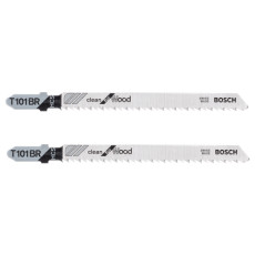 Полотна по дереву для лобзика 2 шт BOSCH HCS Clean for Wood 100х76х2.5 мм T 101 BR 2609256724