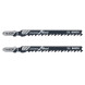 Полотна по дереву для лобзика 2 шт BOSCH HCS Precision for Wood 100х76х4 мм T 144 DP 2609256726