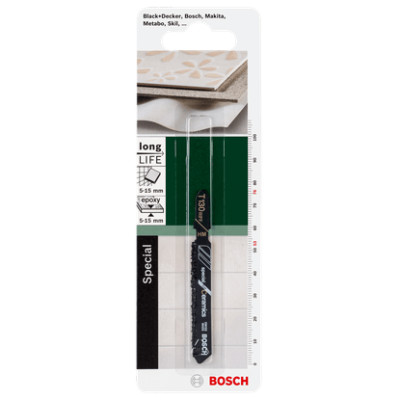Полотно по кераміці для лобзика BOSCH HM Special for Ceramics 76х53 мм T 130 RIFF 2609256739