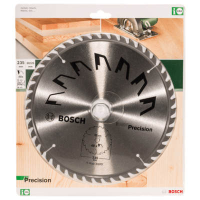 Диск пильний по дереву BOSCH Precision 235х30х48 2609256877