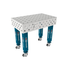 Зварювальний стіл на колесах GPPH PRO INOX 1000х600 мм, fi28, сітка 100х100 мм