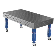 Сварочный стол на колёсах GPPH PRO 2000x1000 мм, fi28, сетка 100х100 мм