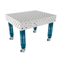 Зварювальний стіл на колесах GPPH PRO INOX 1200х1000 мм, fi28, діагональна сітка